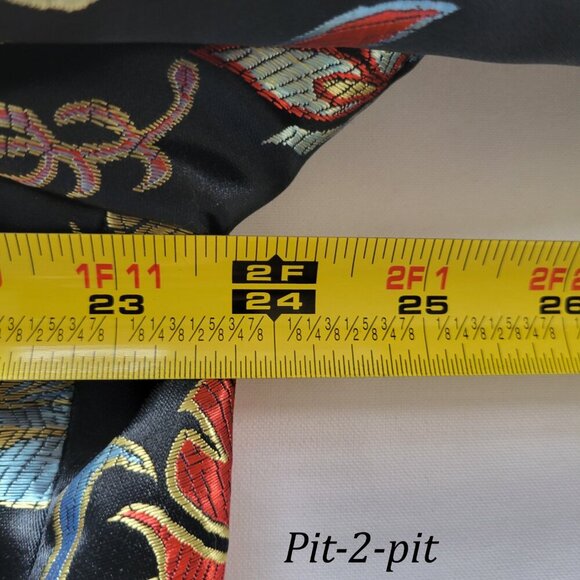 Handmade Asian Oriental Silk Blend Women’s Jacket (Size: Small to Medium) - Picture 13 of 16